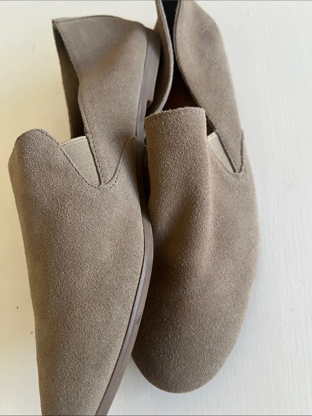 Lucky Brand suede upper